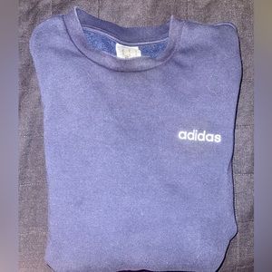 Men’s Adidas Navy Crewneck Sweatshirt